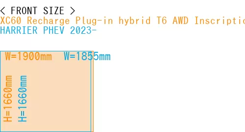 #XC60 Recharge Plug-in hybrid T6 AWD Inscription 2022- + HARRIER PHEV 2023-